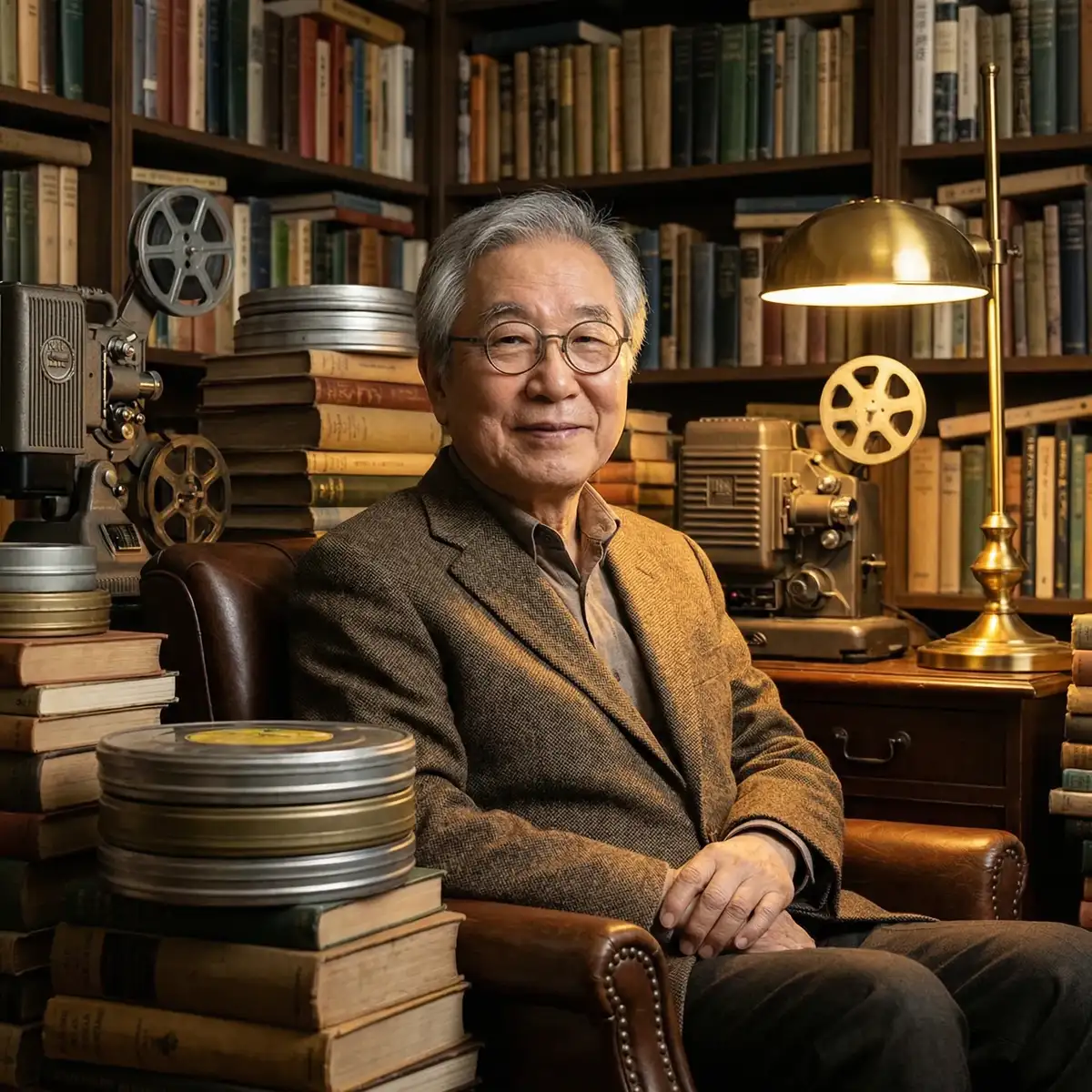亚洲伦理片库馆长肖像 - 桥本 研究学者